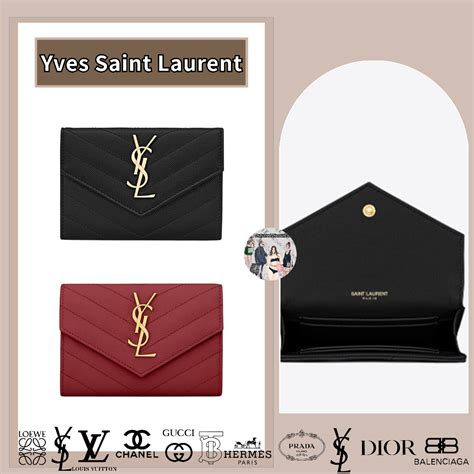 flip wallet ysl|YSL wallet dupe.